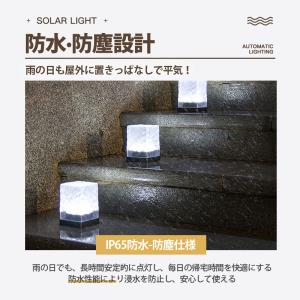 ソーラーライト 8LED ガーデンライト 2個...の詳細画像4