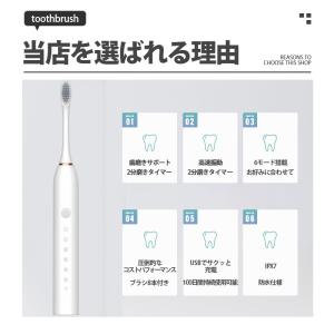 電動歯ブラシ 替えブラシ ブラシ 充電式 歯ブ...の詳細画像1