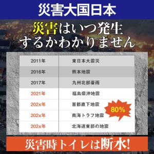 簡易トイレ 防災 凝固剤 非常用トイレ 60回...の詳細画像1