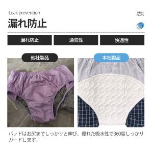 ＼即納/ 尿漏れパンツ 男性 メンズ 200c...の詳細画像4
