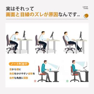 ノートパソコン スタンド パソコンスタンド 折...の詳細画像1