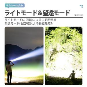 ヘッドライト 充電式 LED 作業用 ヘッドラ...の詳細画像2