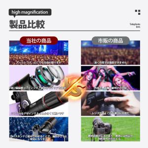 望遠レンズ 25倍 単眼鏡 スマホ用レンズ ク...の詳細画像4