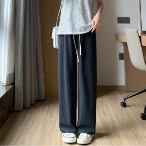 ワイドパンツ レディース イージーパンツ リネ...の詳細画像3