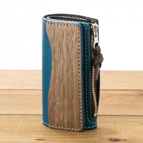 VARCO REALWOOD Key cover 2 キーケース メンズ レディース 本革 革 レザ...