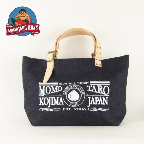 13.5oz 桃太郎ジーンズ 岡山 デニム トートバッグ ジーンズ 鞄 MOMOTARO JEANS...