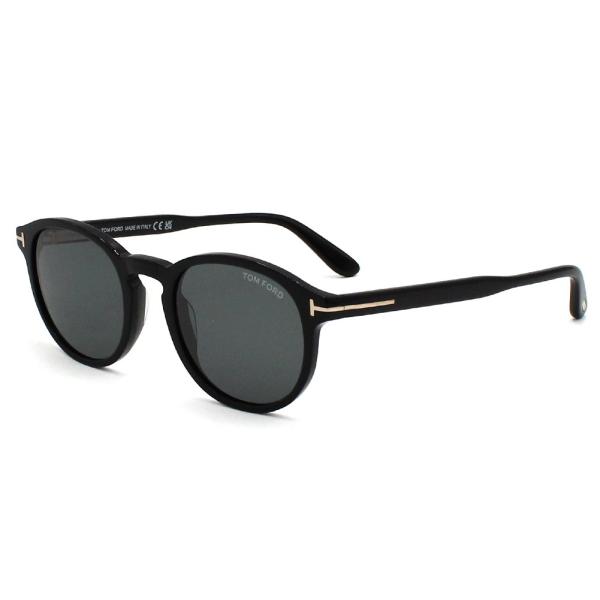 【並行輸入品】TOM FORD サングラス FT0834-01A-50 ブラック/グレー ユニセック...