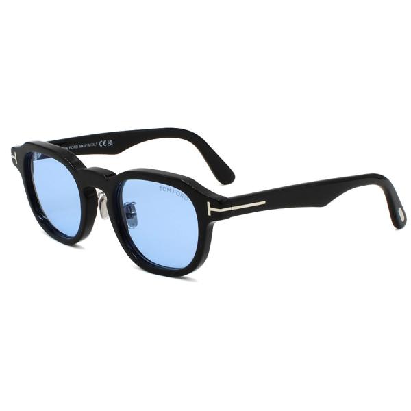 【並行輸入品】TOM FORD サングラス FT1230-D-01V-50 ブラック/ブルー アジア...