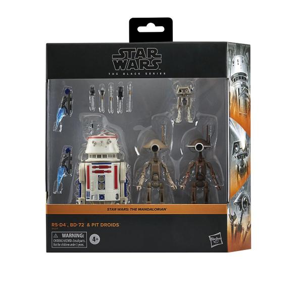 Star Wars TBS tM R5-D4 BD-72 and Pit Droids 6-Inch...