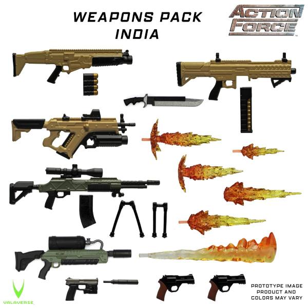 Valaverse Action Force Series 5 Weapons Pack India...