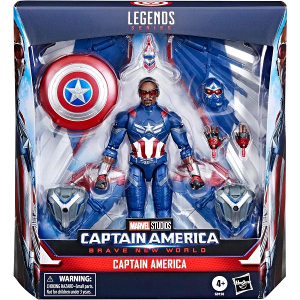 Marvel Legends Captain America Brave New World Cap...