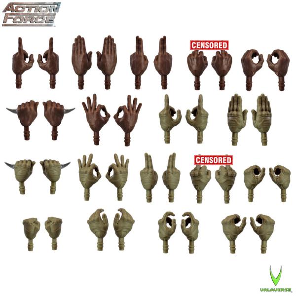 Valaverse Action Force Series 5 Hand Pack Bravo