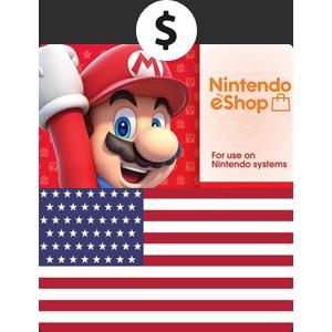 Nintendo eShop card 20USD 北米版 US