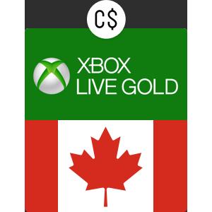 Xbox Live Gold 12month カナダ版 CAD｜varicaide