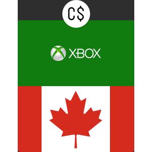 Xbox Gift Card 50CAD カナダ版 CAD