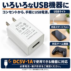 USB電源アダプター ACアダプター 5V 1...の詳細画像3