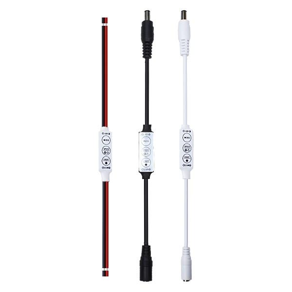 LEDテープライト用 コントローラーユニット 全3種 3528/5050smd両用 単色用 リモコン...