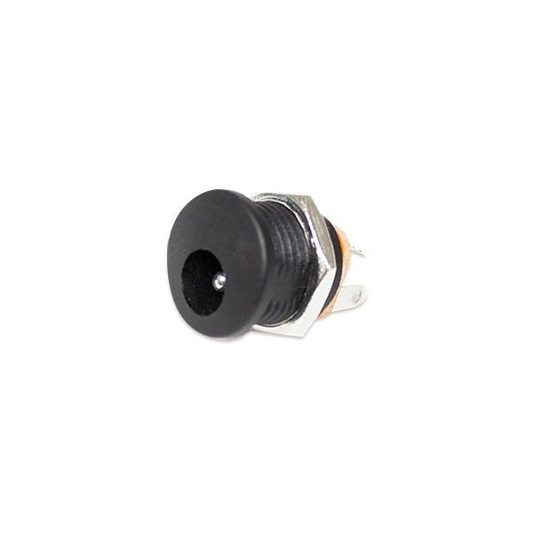 DCジャックコネクタ ナット付 5.5×2.1mm プラグ 端子 接続 工作 パーツ 電設 バイク ...