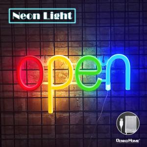 LED ネオンサイン オープン USB おしゃれの買取情報