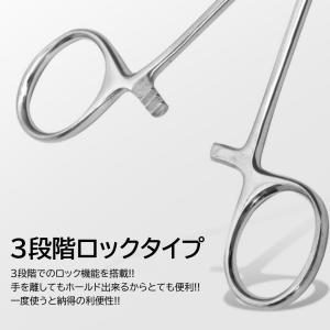 フォーセップ プライヤー ステンレス製 カーブ...の詳細画像3