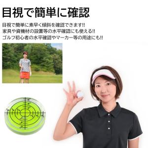 ゴルフマーカー 水平器 パター練習用 水準器 ...の詳細画像2