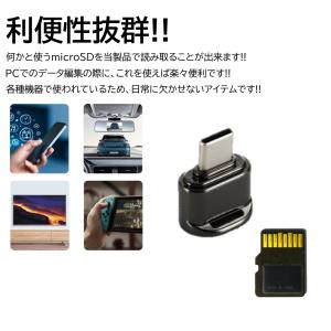 Type-C カードリーダー microSD ...の詳細画像2