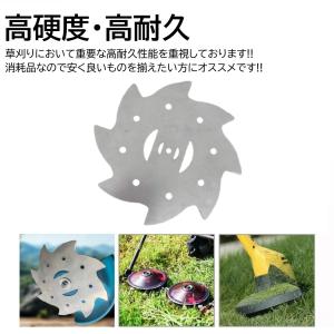 6インチ 八角型 チップソー 1枚 充電式 草...の詳細画像3