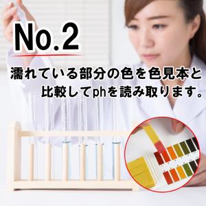 80枚入 リトマス試験紙 ph試験紙 ペーハー...の詳細画像3
