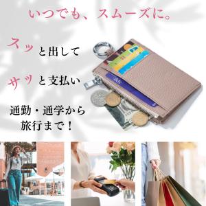 カードケース 薄型 大容量 本革 レディース ...の詳細画像3