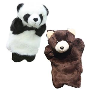 しあわせ倉庫 アニマル パペット ぬいぐるみ 人形 動物 オオカミ うさぎ など