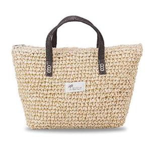 正和 編み込み ランチバッグ ナチュラル 保温 保冷 裏地はポリエチレン ARBRE 日本製 27140