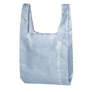 Monique & Unique エコバッグ 折りたたみ 買い物袋 大容量 軽量 防水 M&Uオリジナル レディース メンズ 人気 (グレー