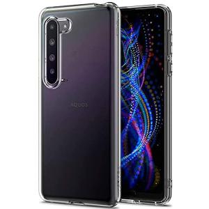 AQUOS R5G/908SH 用の スマホケース SH-51A / SHG01 用の カバー TPU 超薄型 全面保護 ケース ソフト ケース クリ