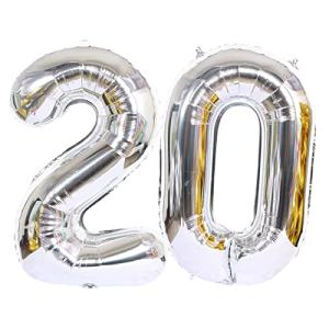 FAMULIA 数字 バルーン 風船 誕生日 大きい 飾り付け 90cm 2個セット