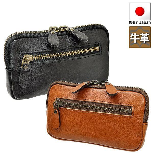 取寄品 ビジネスバッグ ビジネス鞄 日本製 牛革 オイル革ベルトポーチ コンパクト ポーチ セカンド...