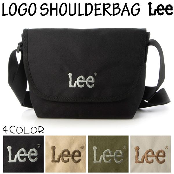 取寄品 リー Lee ロゴ入りショルダーバッグ ショルダーバッグ ショルダーポーチ サコッシュ 肩掛...