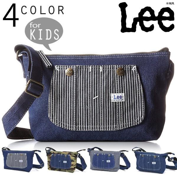 取寄品 リー Lee KIDS デニム オーバーオール ポシェット キッズショルダーバッグ 幼稚園バ...