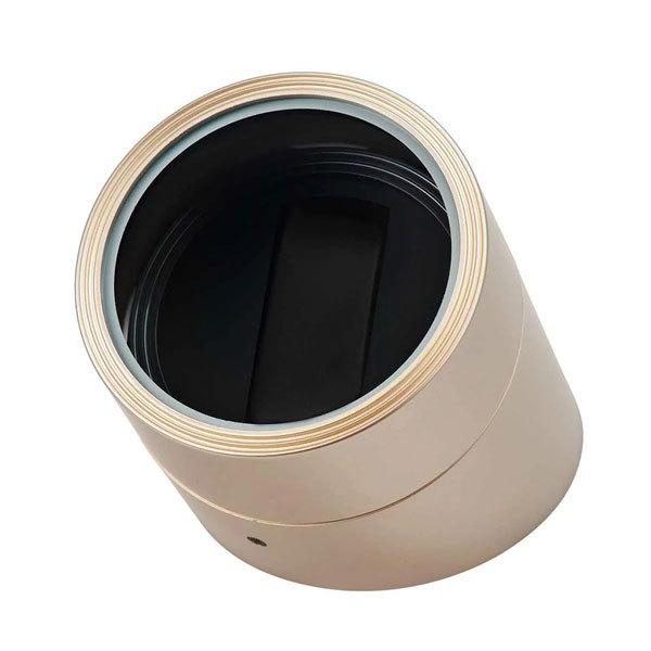 取寄品 Es'prima エスプリマ 丸型ワインディングマシーン シャンパンゴールド 1本 ウォッチ...