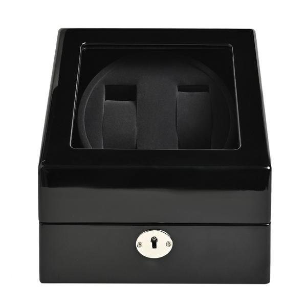 取寄品 LUHW ローテンシュラガー 木製2連ワインディングマシーン 2本巻き 2連 ウォッチワイン...