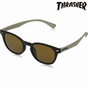 取寄品 THRASHER スラッシャー サングラス UVカット KIDS キッズ 偏光レンズ NOBLE ノーブル K022 BK/BRP ユニセックス メンズ レディース｜varioustyle