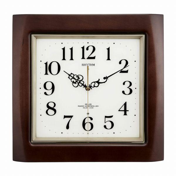 取寄品 正規品 RHYTHM リズム時計 4MN468RH06 報時時計 ネムリーナM468R アナ...