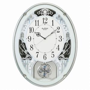 キラークイーン/掛け時計 RHYTHM 8MX404SR03 Amazon.co.jp: リズム