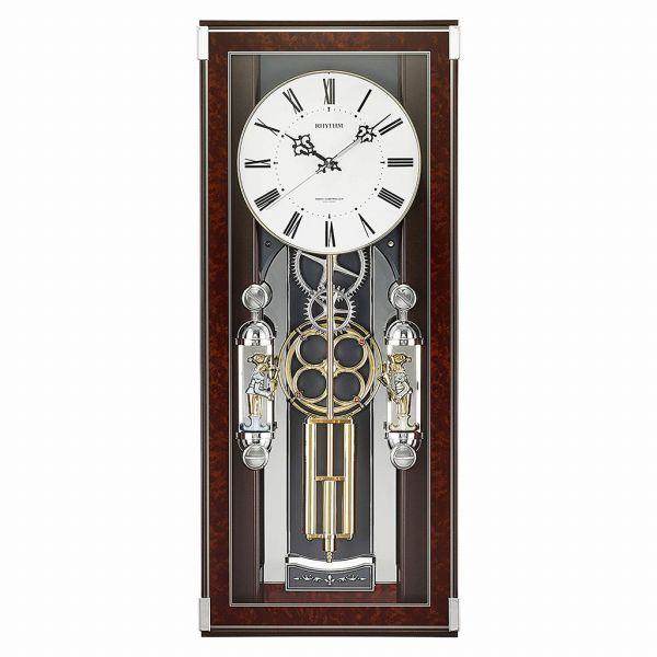 取寄品 正規品 RHYTHM リズム時計 4MN535SR23 振子時計 ソフィアーレプリモ アナロ...