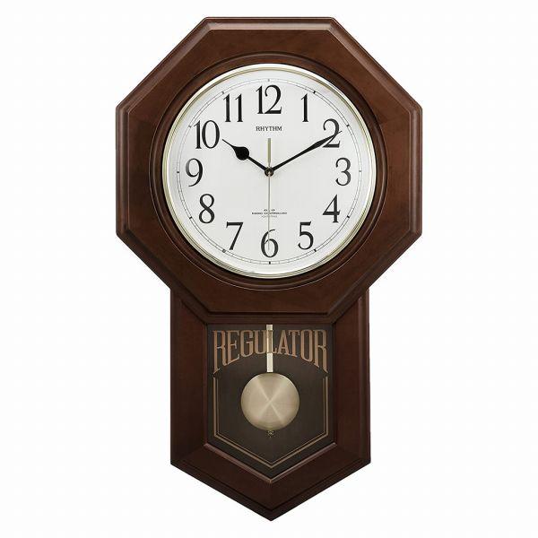 取寄品 正規品 RHYTHM リズム時計 4MNA06RH06 報時時計 モーランドR アナログ表示...