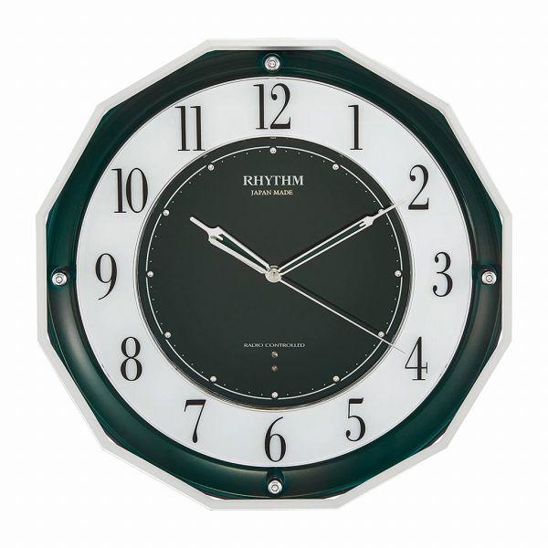 取寄品 正規品 RHYTHM リズム時計 4MY846SR05 スリーウェイブ スリーウェイブM84...