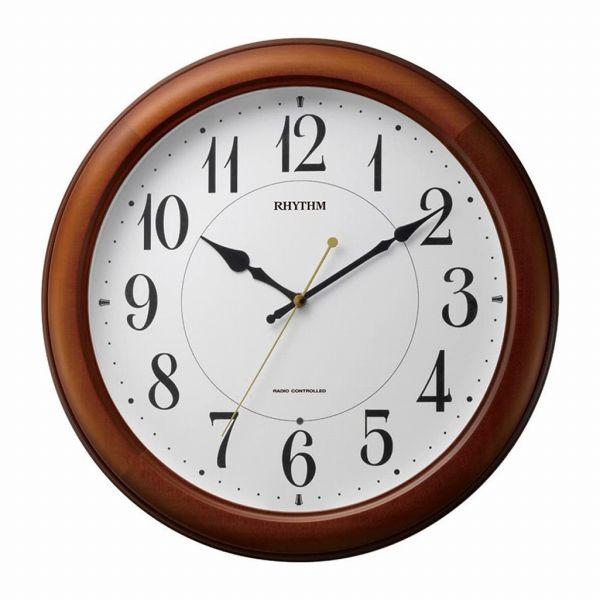 取寄品 正規品 RHYTHM リズム時計 4MYA25SR06 暗所自動点灯付き ピュアライトM25...