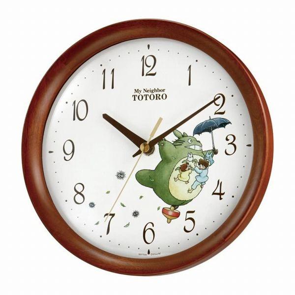 取寄品 正規品 RHYTHM リズム時計 8MGA27RH06 となりのトトロ トトロM27 アナロ...