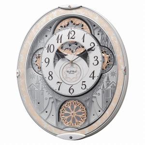 RHYTHM（時計） リズム時計 電波掛時計/スモールワールドノエルNS