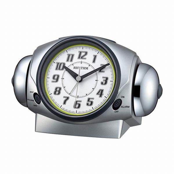 取寄品 正規品 RHYTHM リズム時計 8RA646SR19 大音量 バトルパワー646 アナログ...