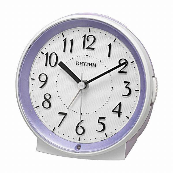 取寄品 正規品 RHYTHM リズム時計 8RE669SR12 暗所自動点灯機能付き ピュアルックR...